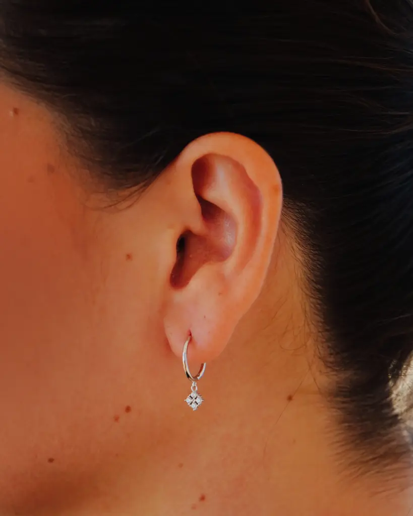 Créole LUCKY argentée