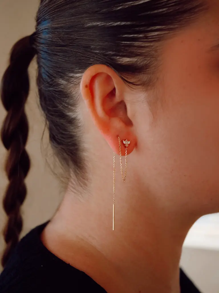 Chaîne LOTUS dorée 