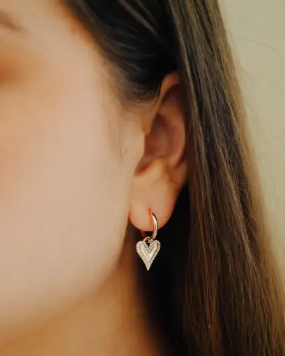Boucle d'oreille HEART